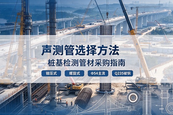 宁陕声测管选型标准