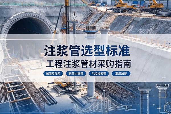 宁陕注浆管选型标准